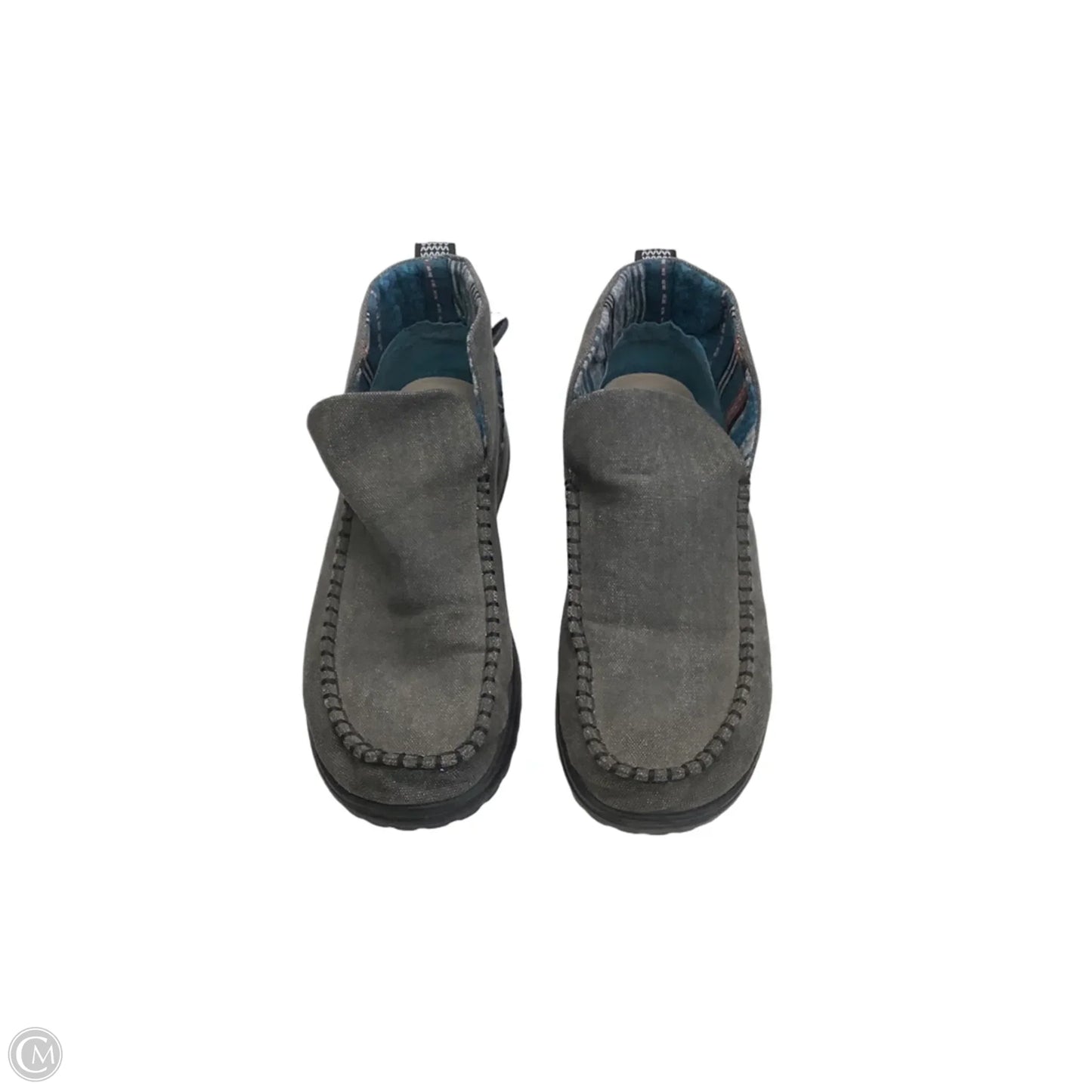 Shoes Sneakers By Hey Dude In Grey, Size: 9