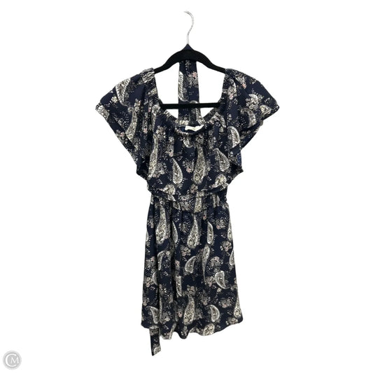 Dress Casual Short By Lush In Navy, Size: S