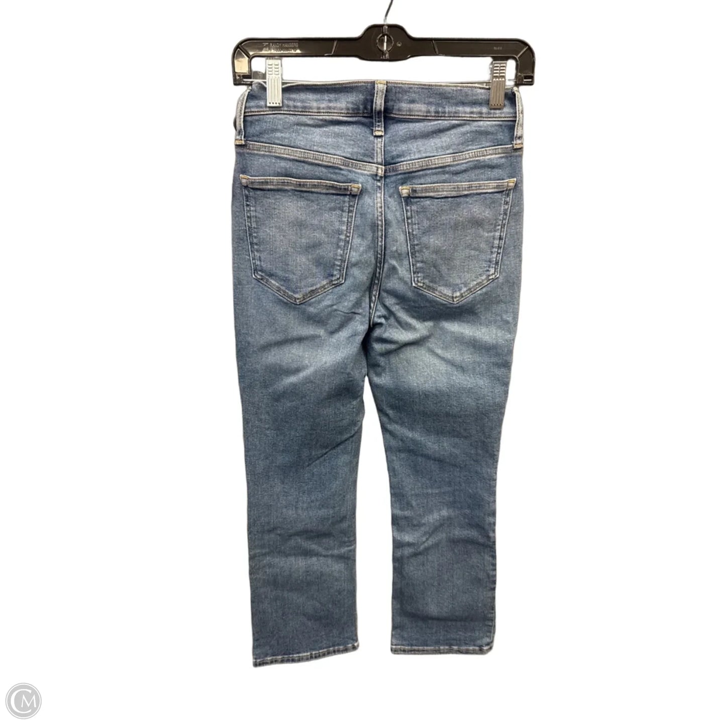 Jeans Cropped By J. Crew In Blue Denim, Size: 0