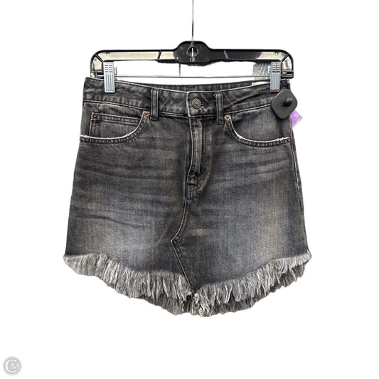 Skirt Mini & Short By We The Free In Black Denim, Size: 0