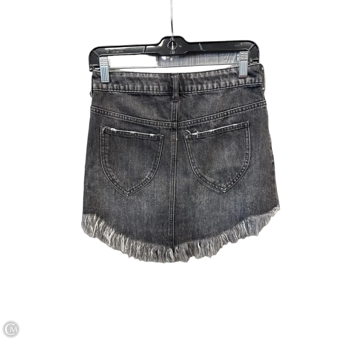 Skirt Mini & Short By We The Free In Black Denim, Size: 0