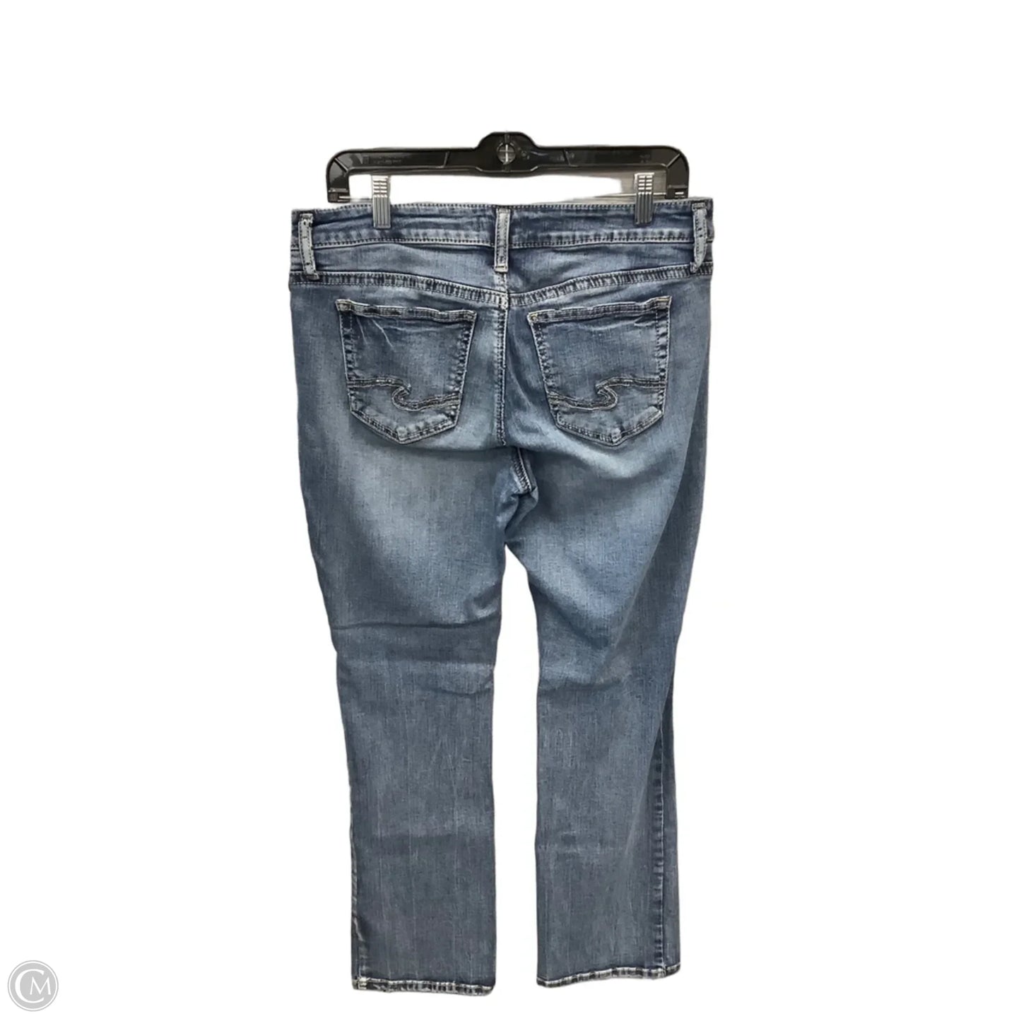 Jeans Straight By Cmc In Blue Denim, Size: 12