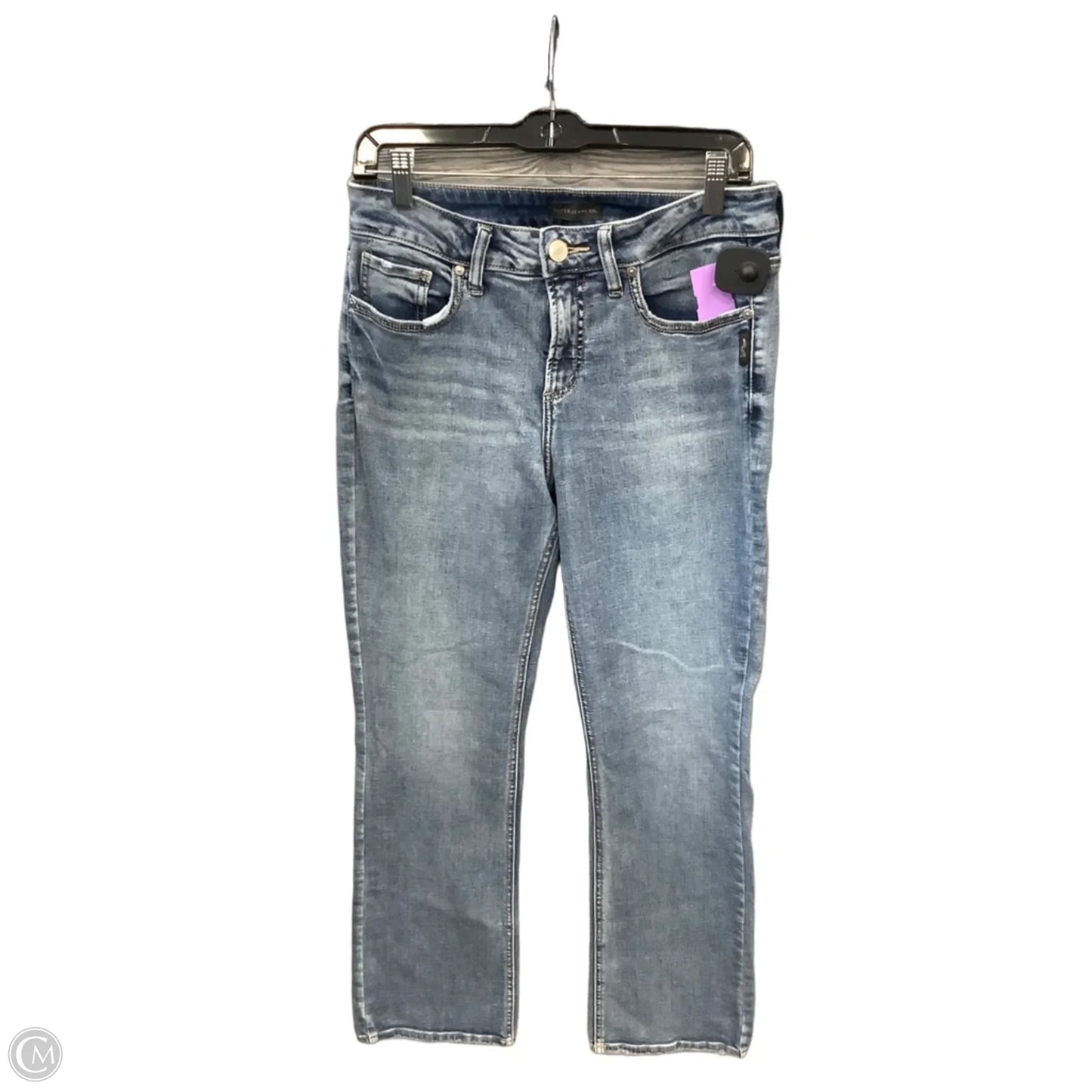 Jeans Straight By Cmc In Blue Denim, Size: 12