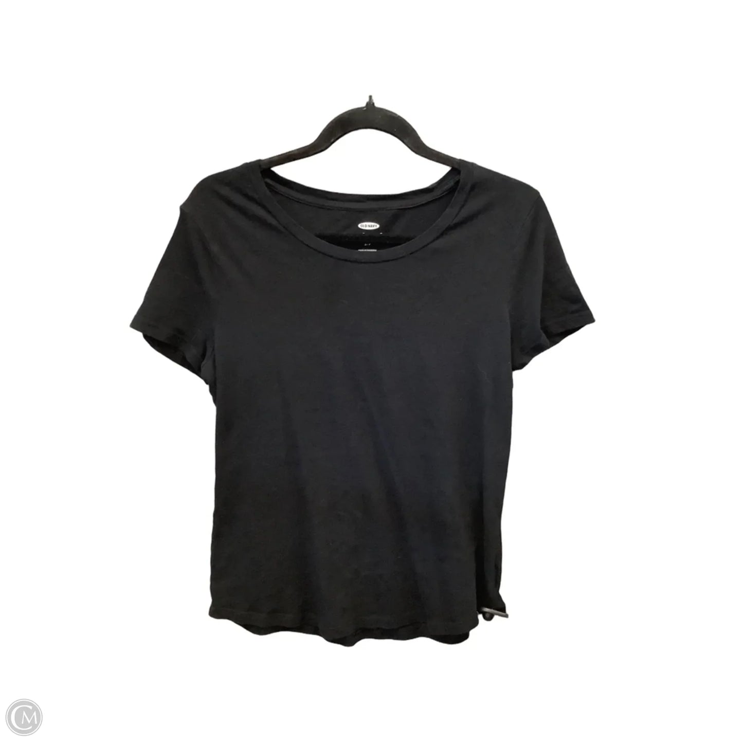 Top Short Sleeve Basic By Old Navy In Black, Size: Sp