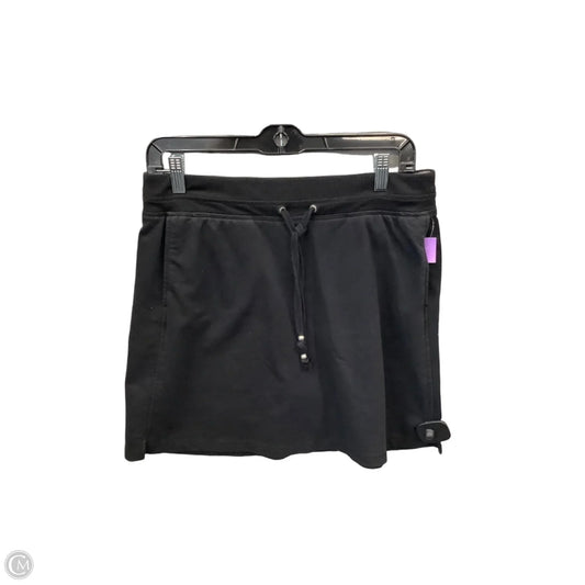 Athletic Skirt By Green Tea In Black, Size: L