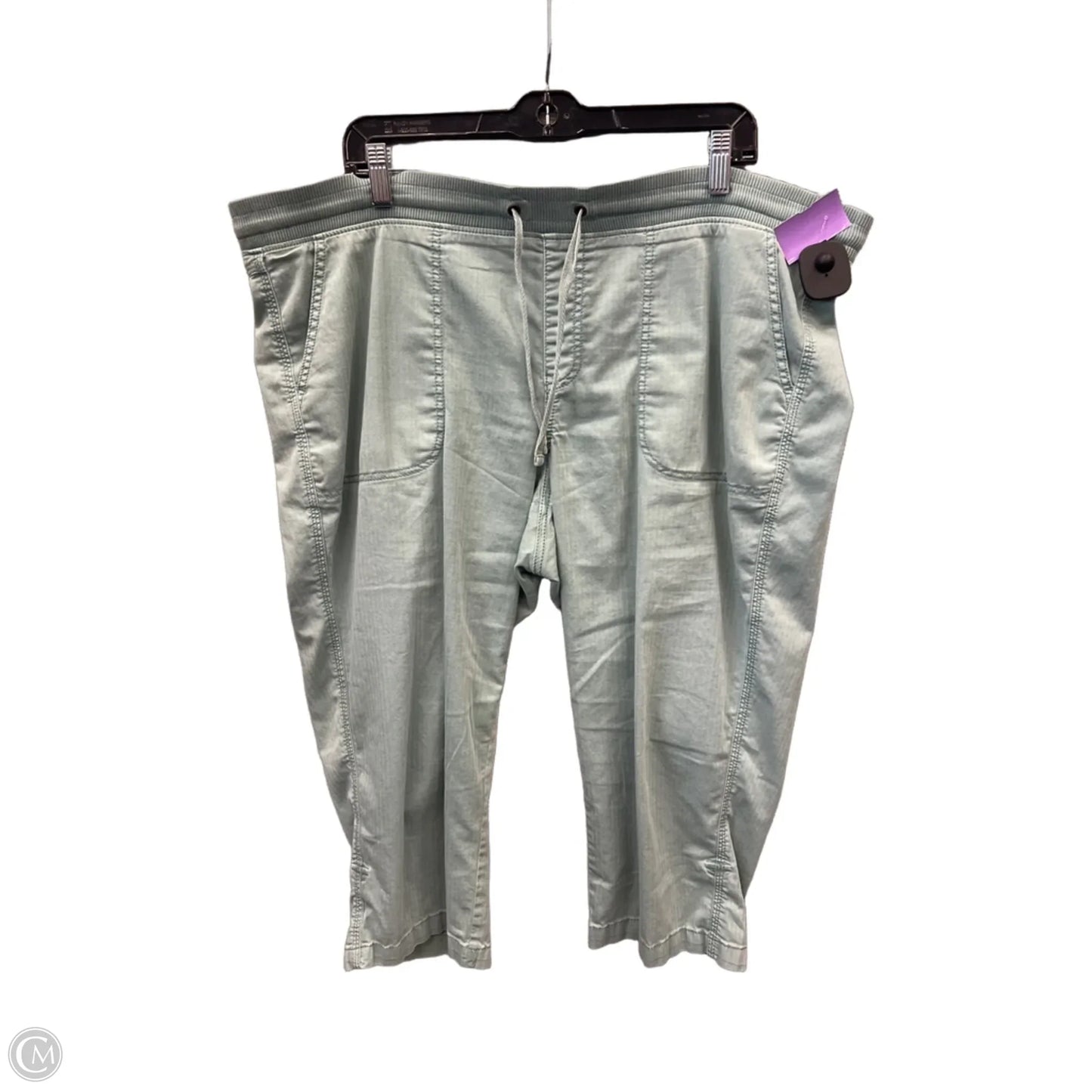 Capris By Sonoma In Green, Size: 16