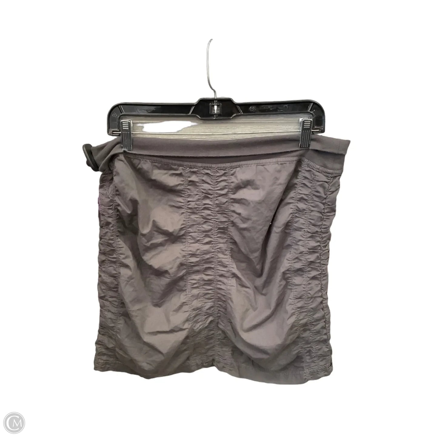 Skirt Midi By Clothes Mentor In Grey, Size: 12