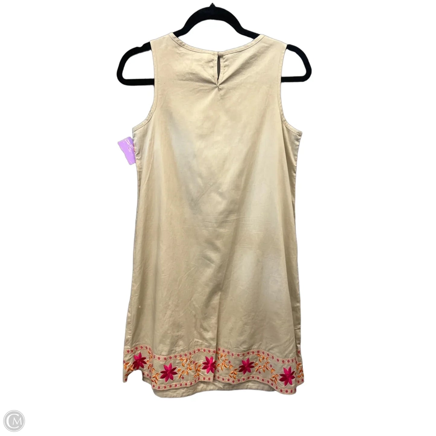 Dress Casual Short By Calypso St Barth In Tan, Size: Xl