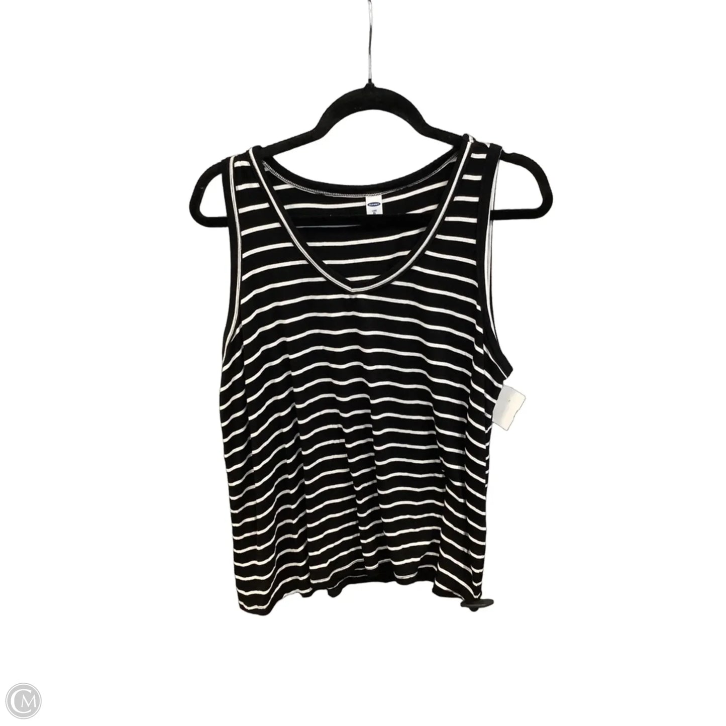 Top Sleeveless By Old Navy In Striped Pattern, Size: Xl