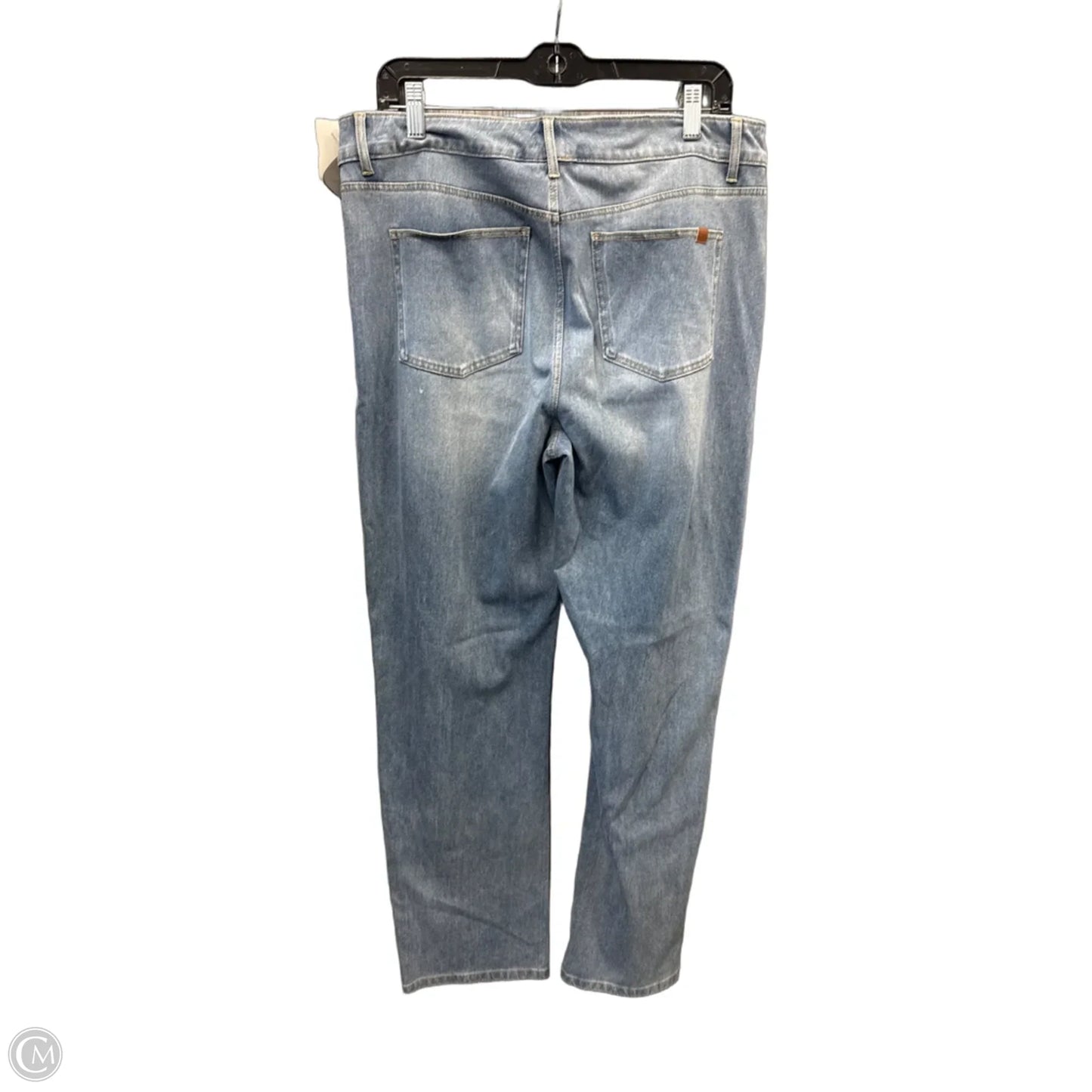 Jeans Straight By Halara In Blue Denim, Size: 16