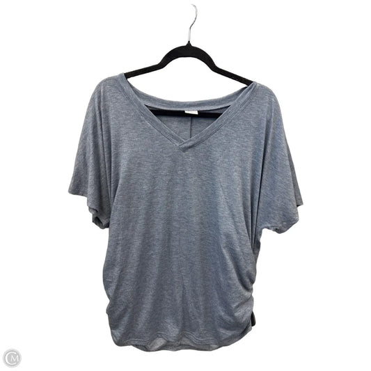 Top Short Sleeve By Clothes Mentor In Blue, Size: Xl