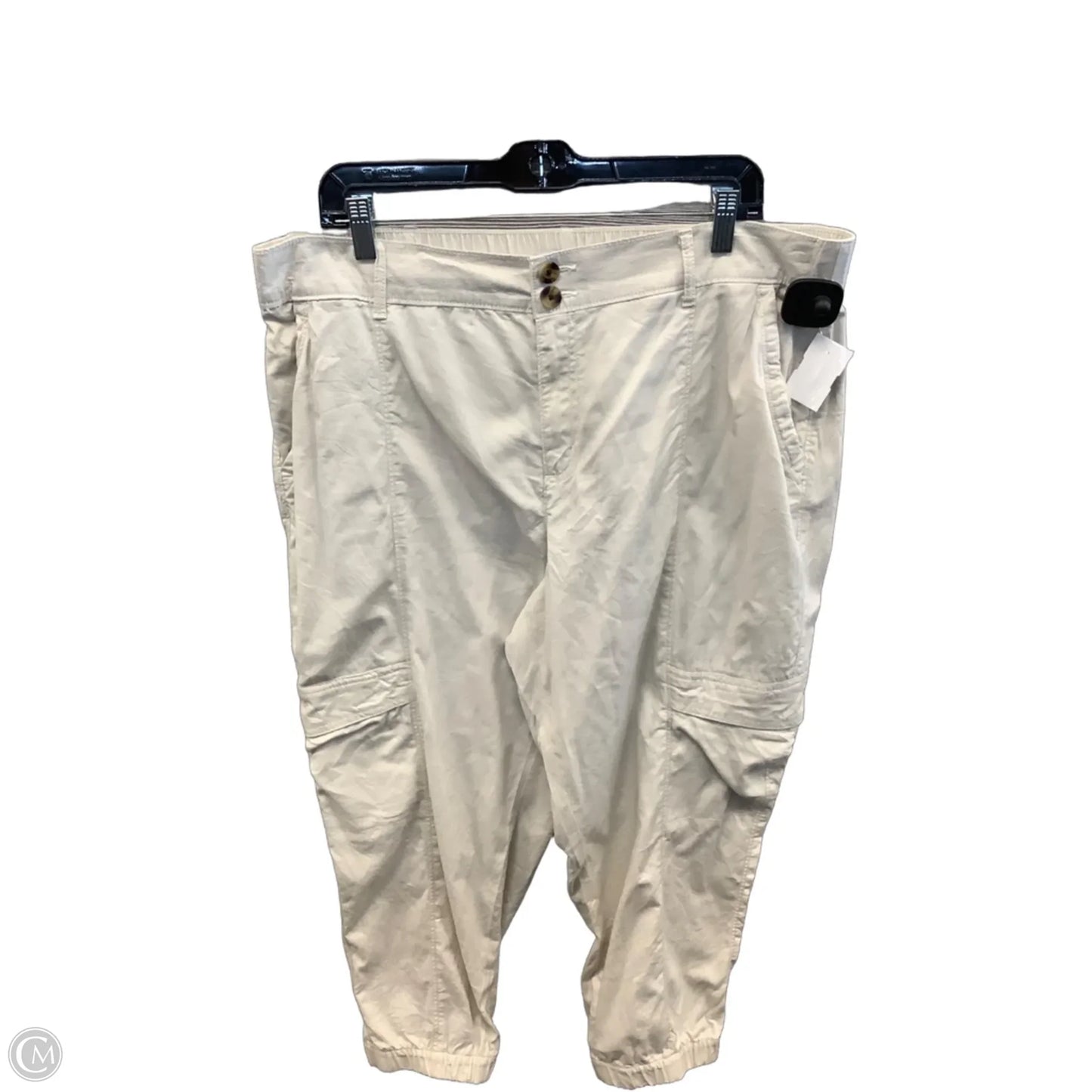 Pants Cargo & Utility By Sonoma In Cream, Size: 18