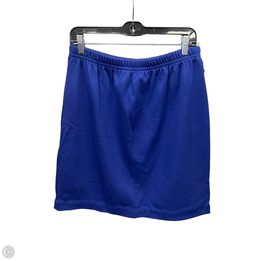 Skirt Midi By Lands End In Blue, Size: 12