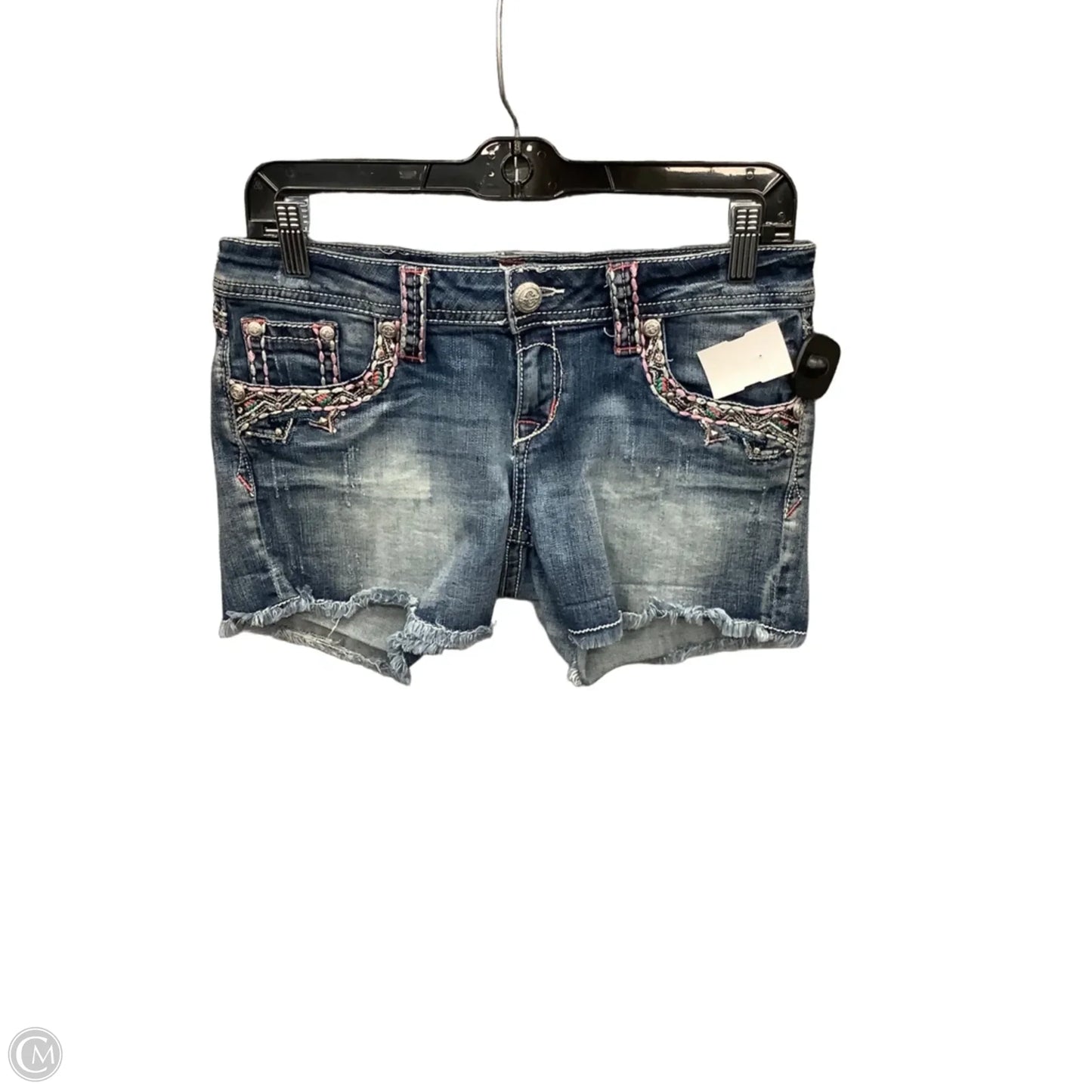 Shorts By Grace In Blue Denim, Size: 6