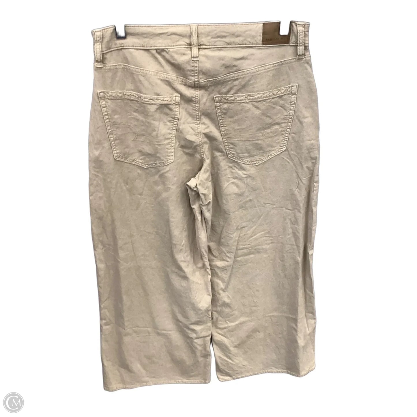 Pants Wide Leg By American Eagle In Tan, Size: 6