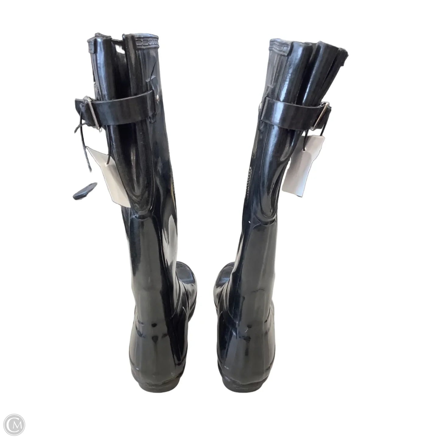 Boots Rain By Hunter In Black, Size: 8