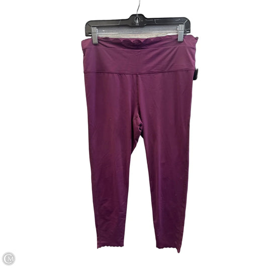 Athletic Leggings By Joy Lab In Purple, Size: Xl