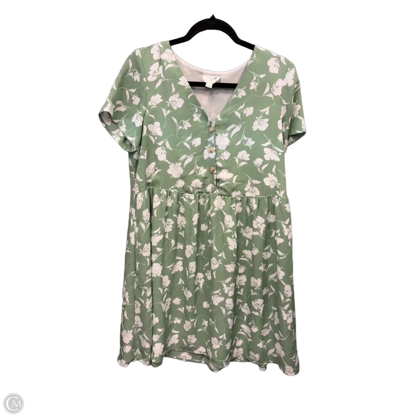Dress Casual Short By Everly In Green, Size: M