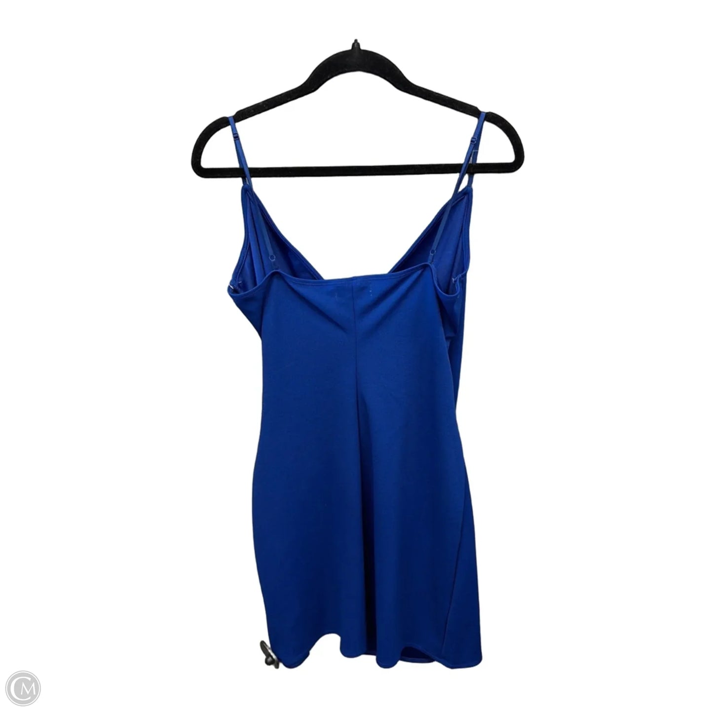 Dress Party Short By Clothes Mentor In Blue, Size: Xl