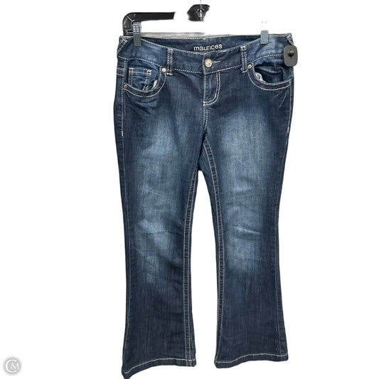 Jeans Boot Cut By Maurices In Blue Denim, Size: 4