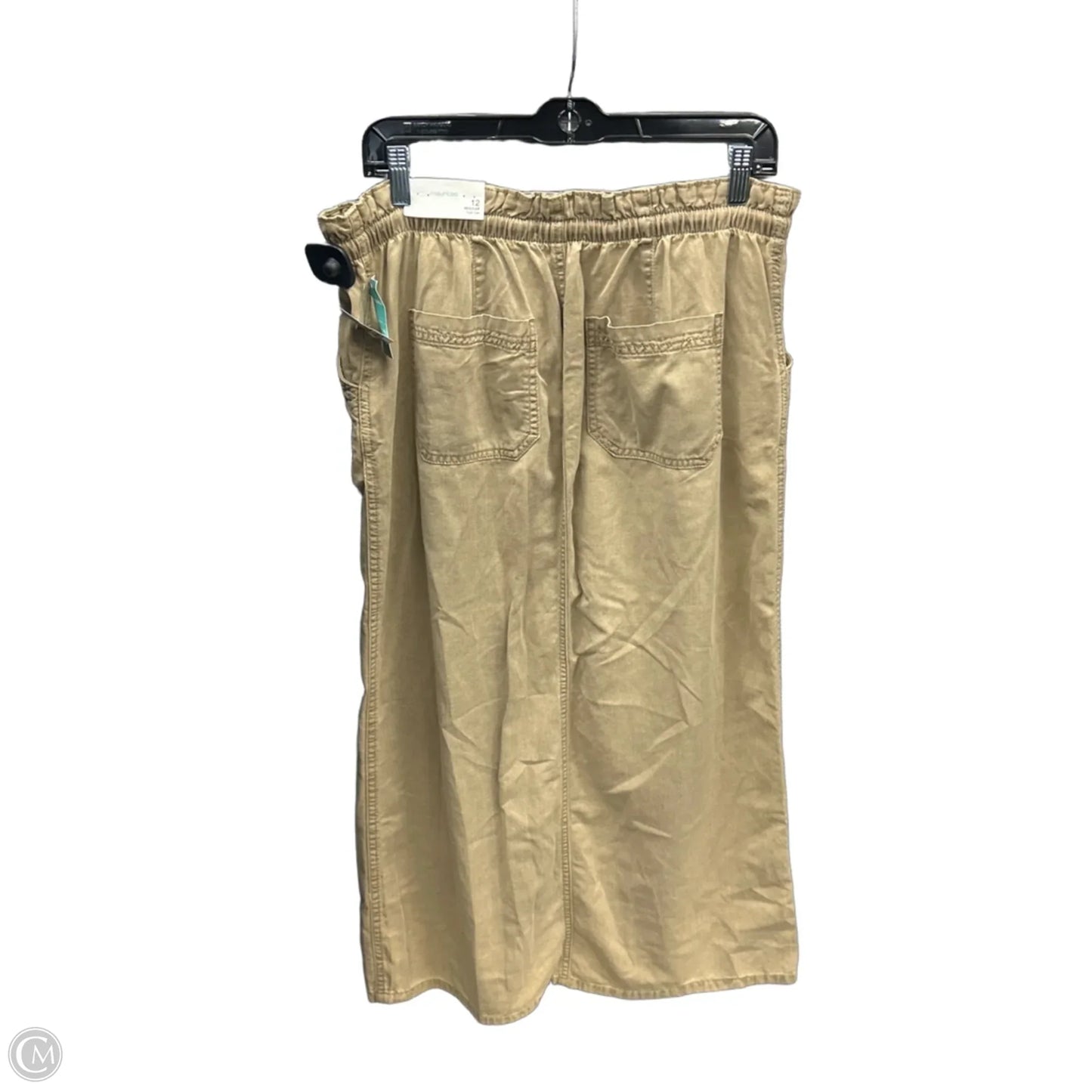Skirt Maxi By Maurices In Tan, Size: 12