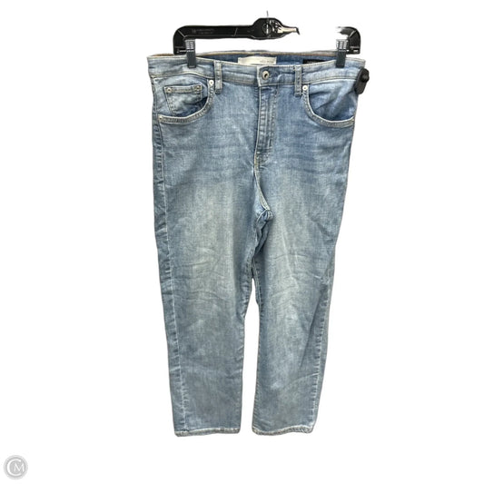 Jeans Straight By Ella Moss In Blue Denim, Size: 10