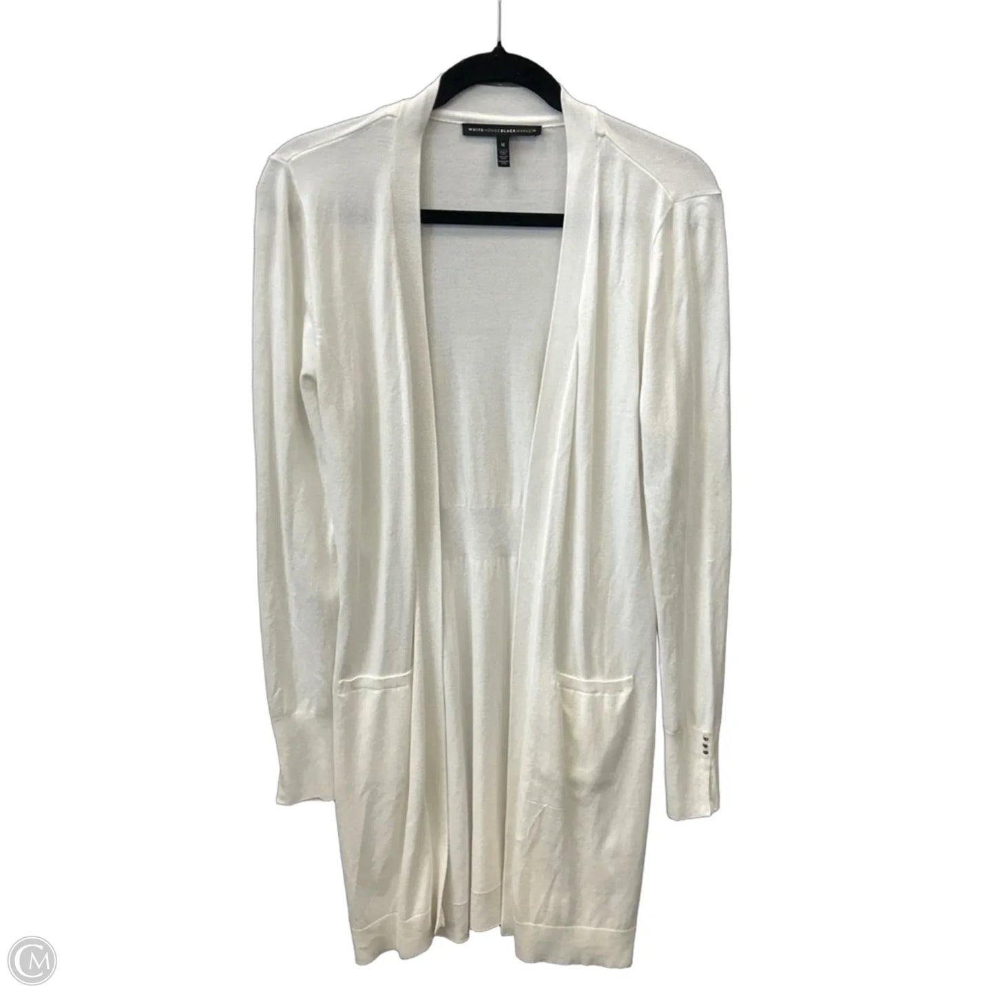 Cardigan By White House Black Market In White, Size: M