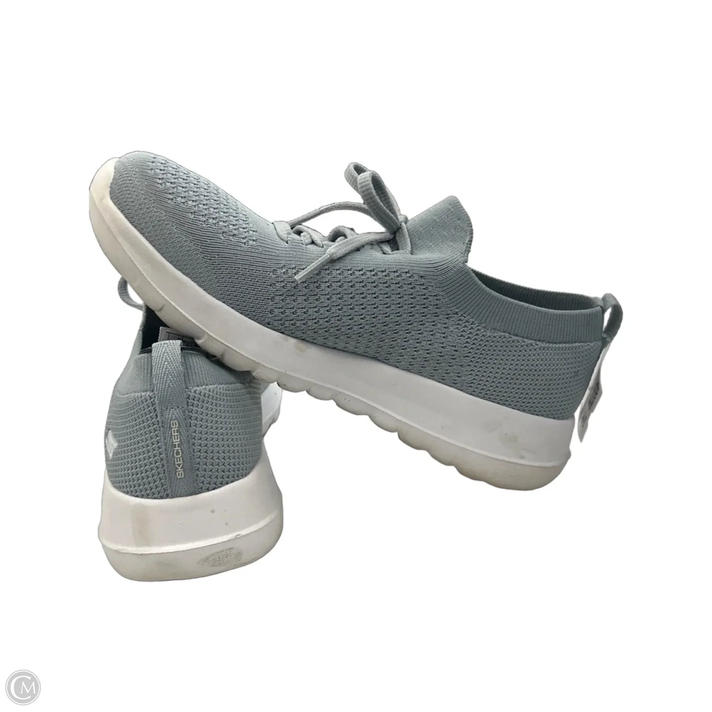 Shoes Athletic By Skechers In Grey, Size: 8