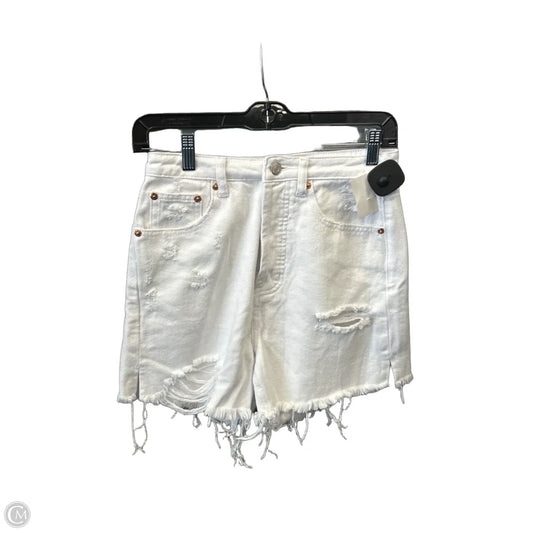 Shorts By Impressions In White Denim, Size: 4