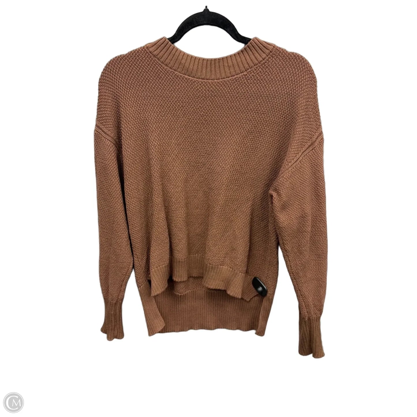 Sweater By Clothes Mentor In Brown, Size: M