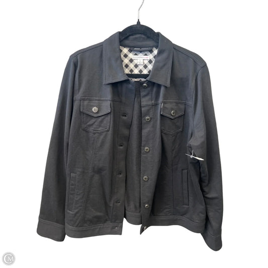 Jacket Other By Isaac Mizrahi Live Qvc In Black, Size: L