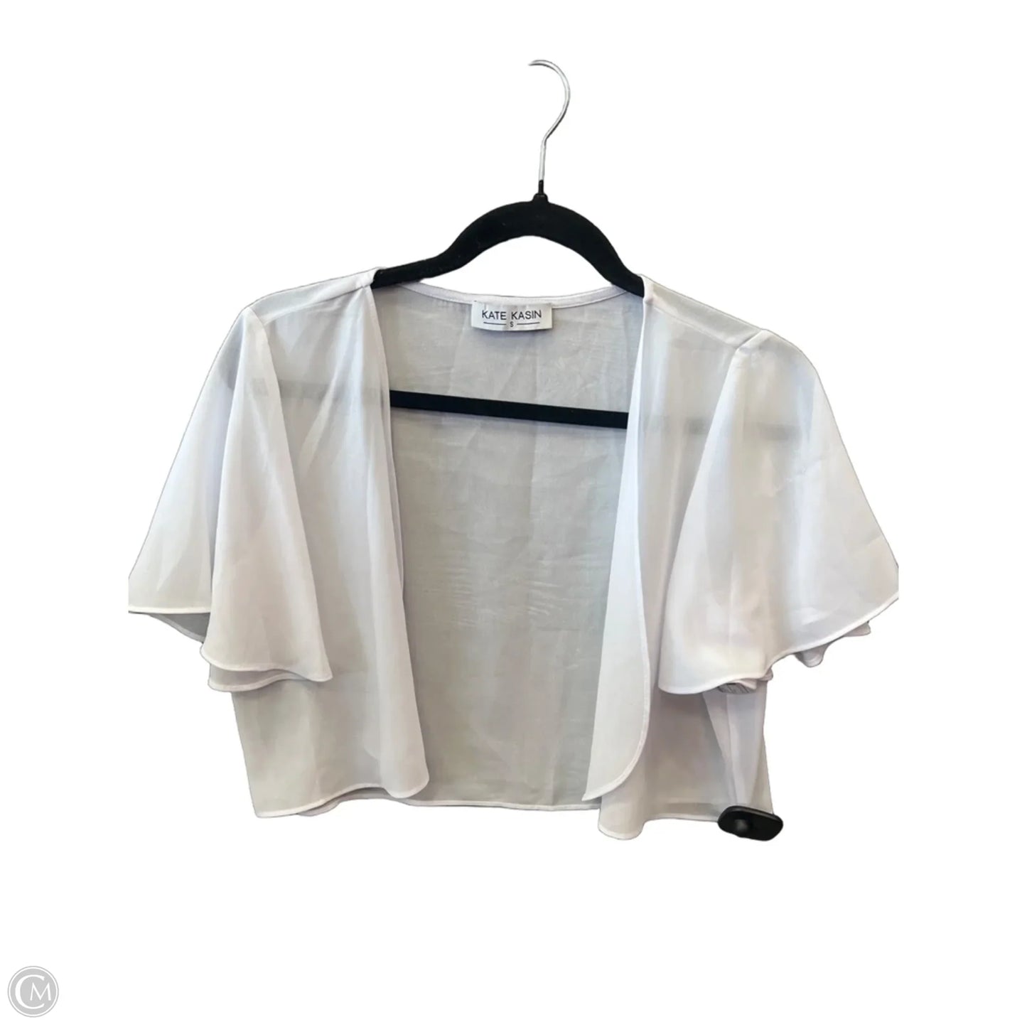 Bolero By Kate Kasin In White, Size: S