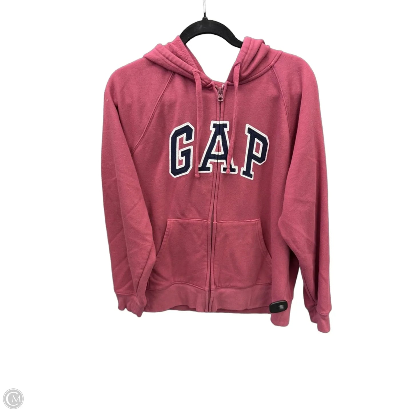 Sweatshirt Hoodie By Gap In Pink, Size: L