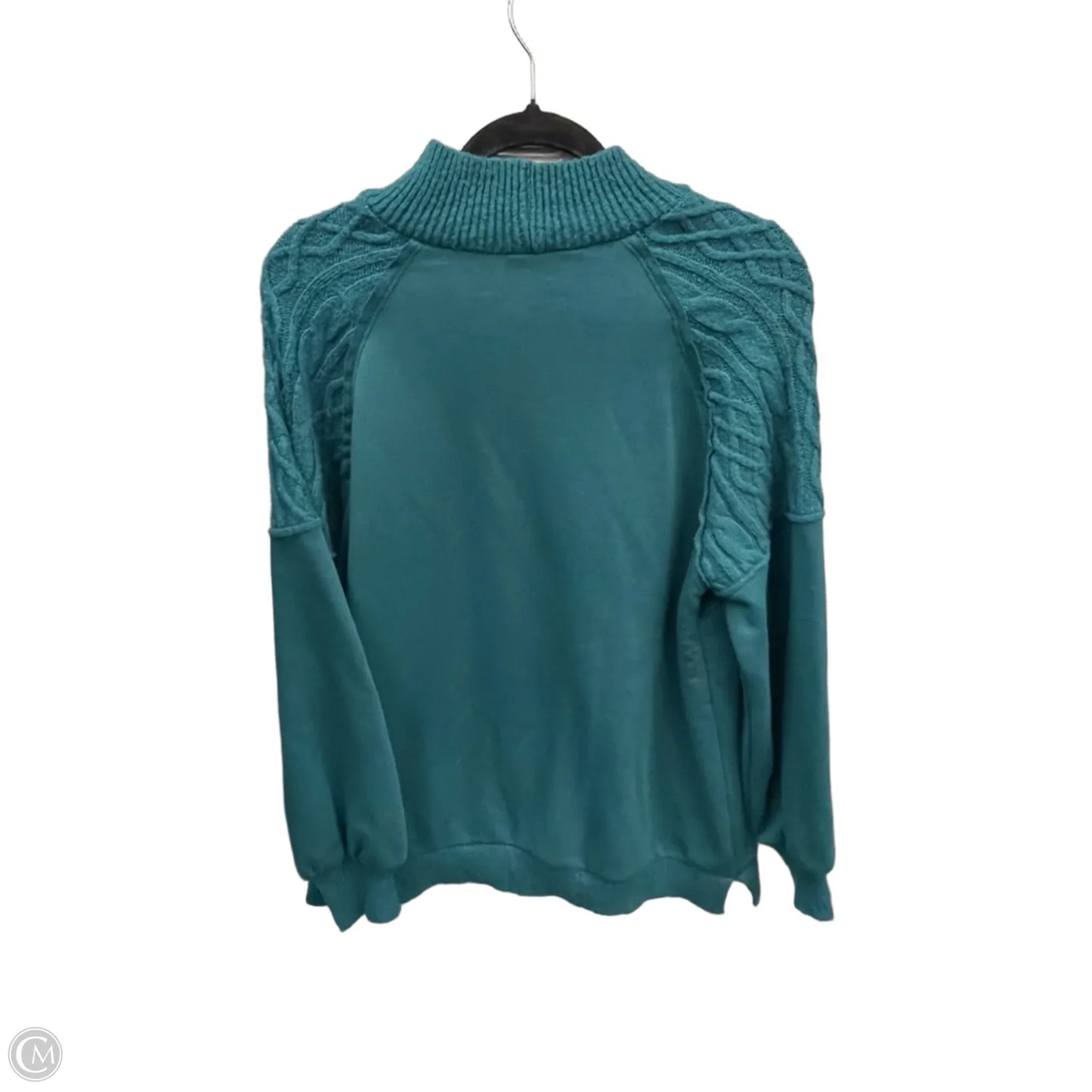 Sweater By Time And Tru In Green, Size: L
