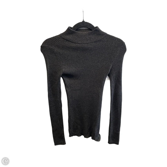 Top Long Sleeve By Express In Black, Size: Xs