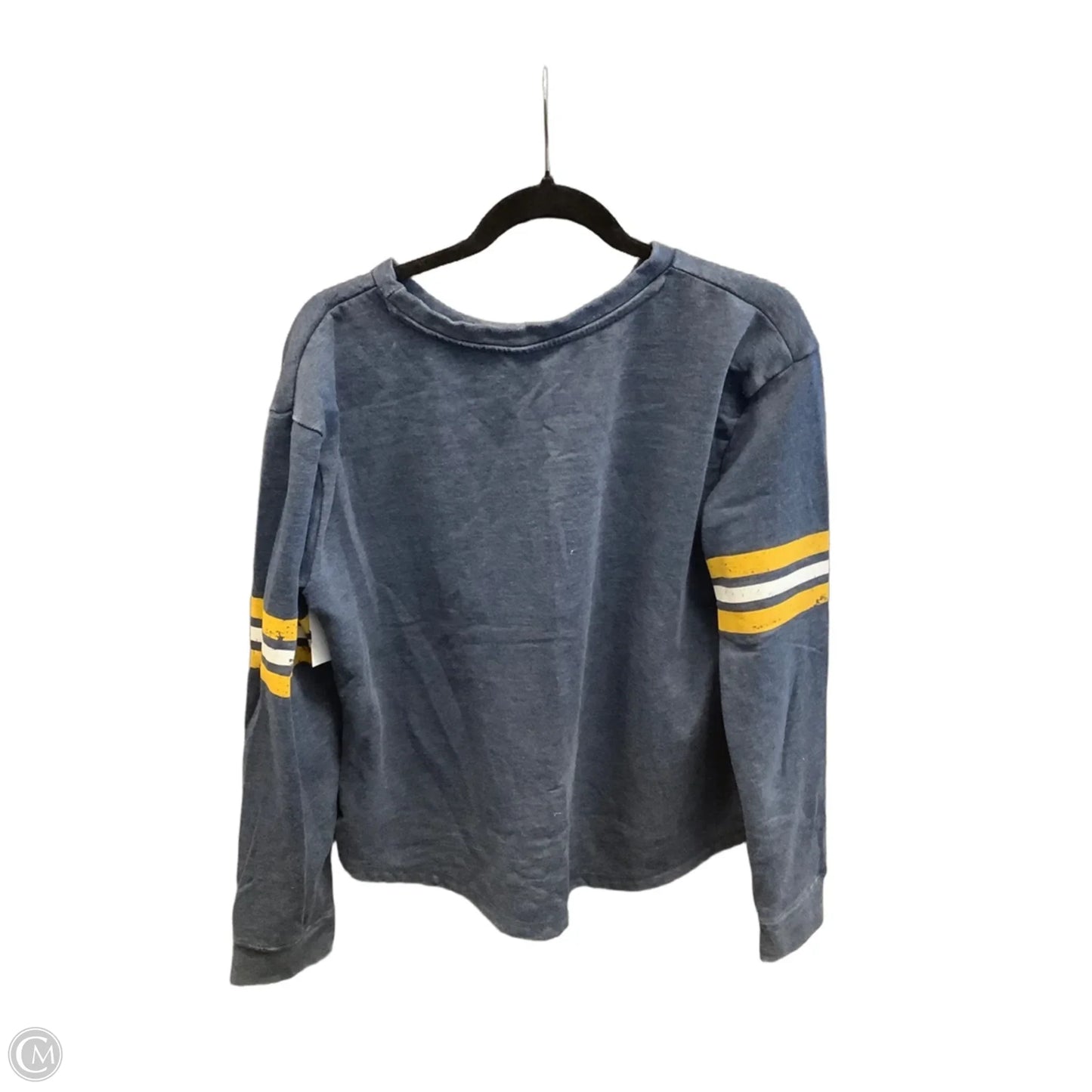 Sweatshirt Crewneck By Clothes Mentor In Navy, Size: M