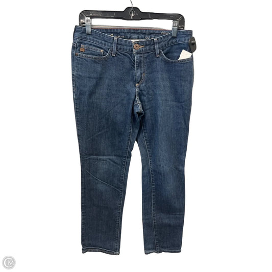 Jeans Straight By Eddie Bauer In Blue Denim, Size: 6