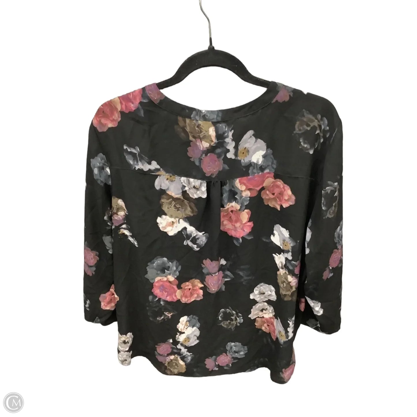 Tunic 3/4 Sleeve By Maurices In Black, Size: Xl