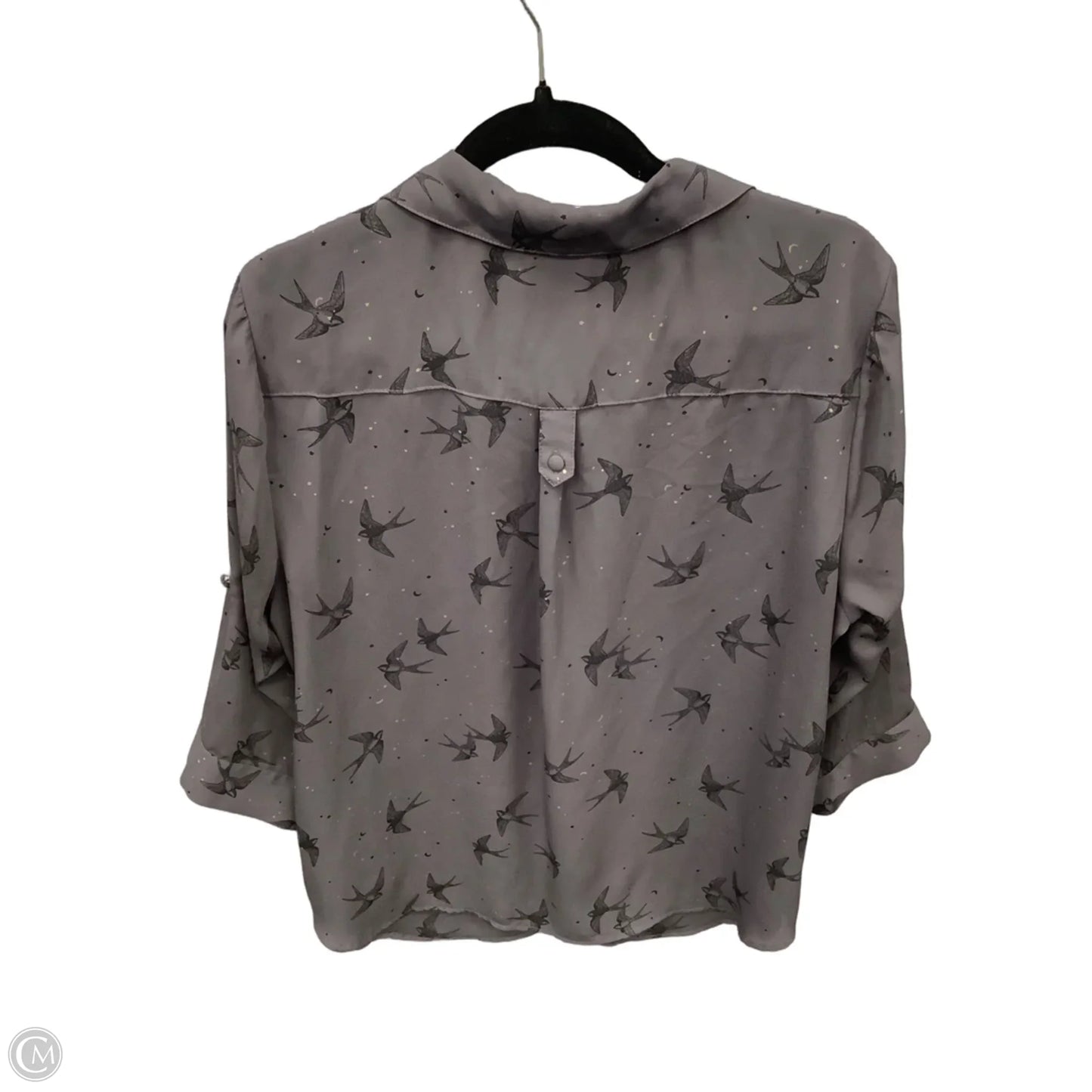 Tunic 3/4 Sleeve By Torrid In Grey, Size: L