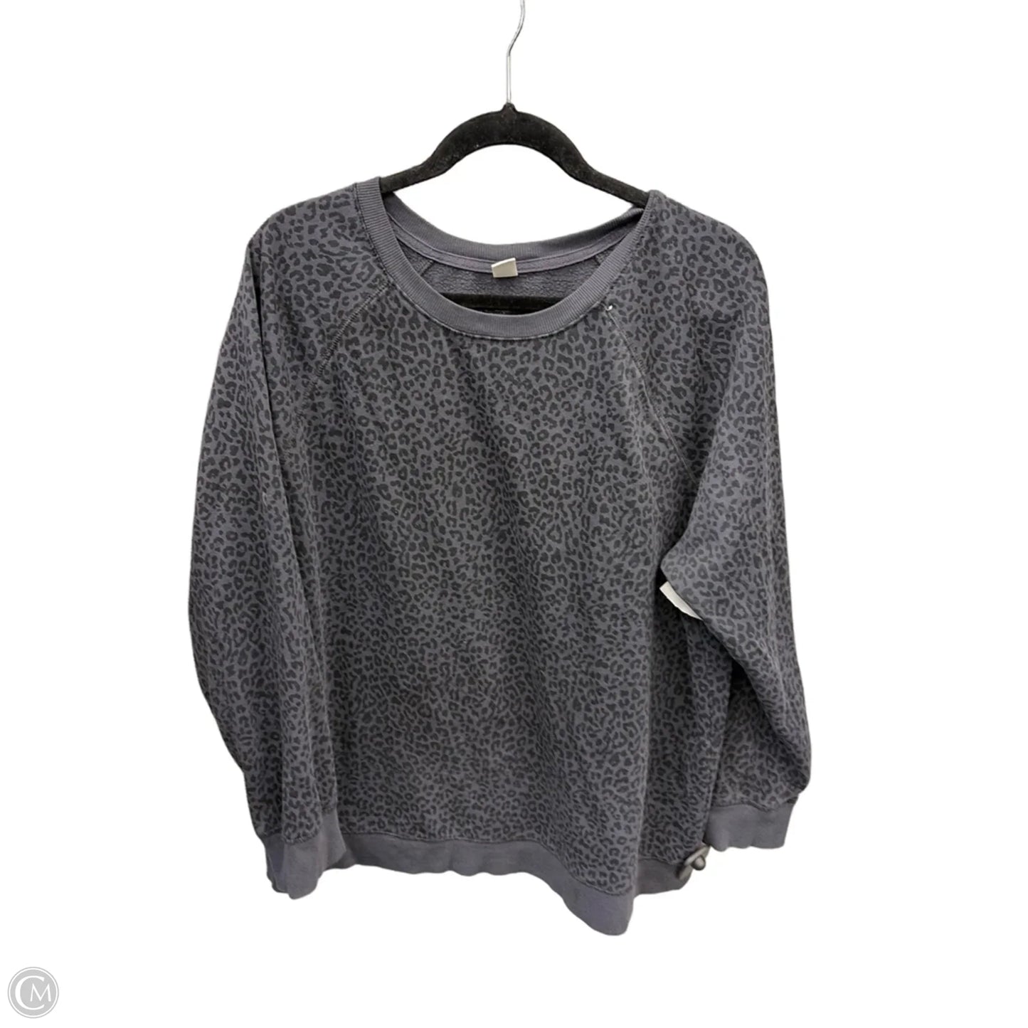 Sweatshirt Crewneck By Old Navy In Animal Print, Size: Xl