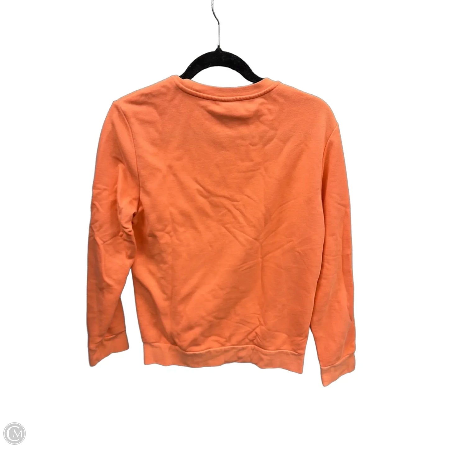 Sweatshirt Crewneck By Adidas In Orange, Size: L