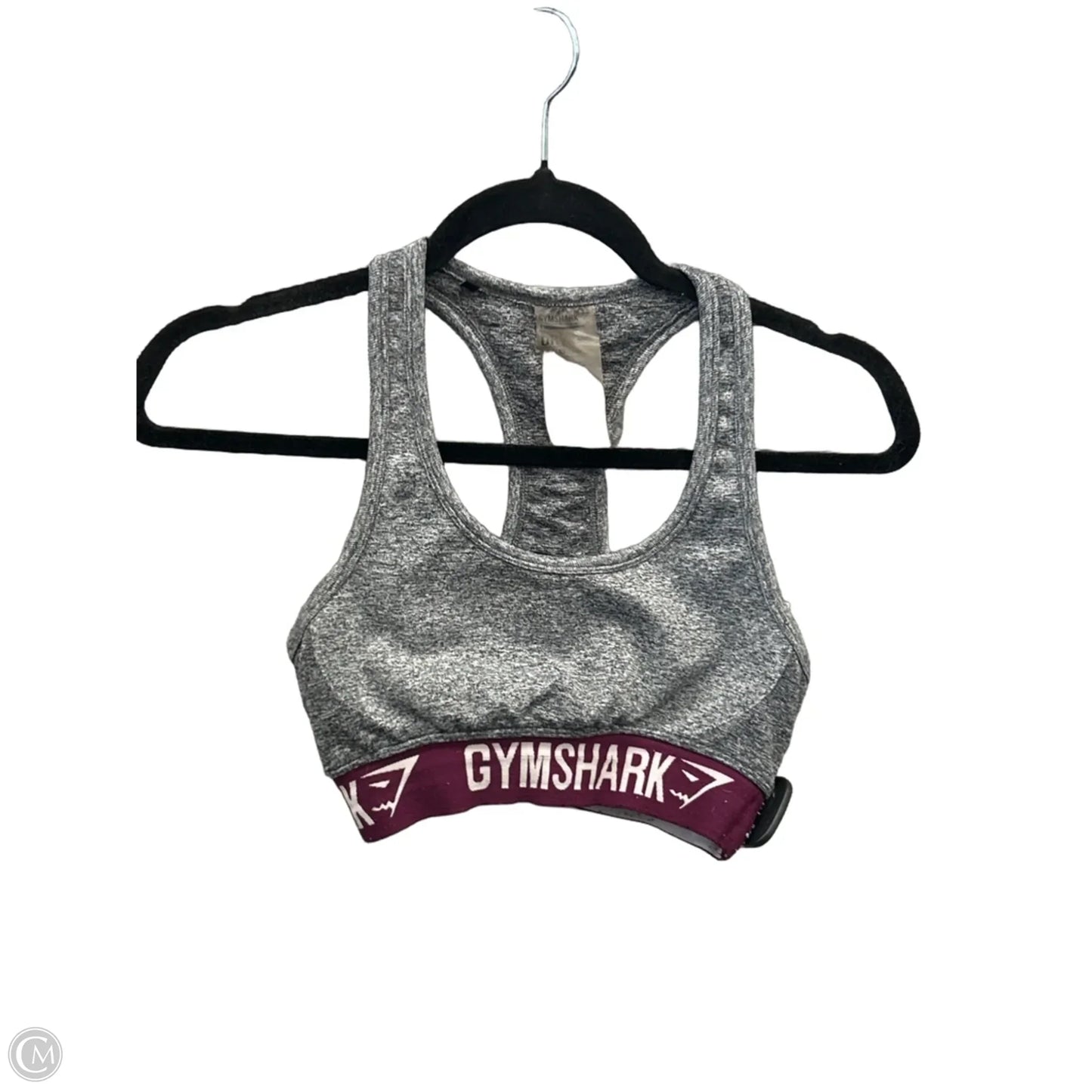 Athletic Bra By Gym Shark In Grey & Purple, Size: S