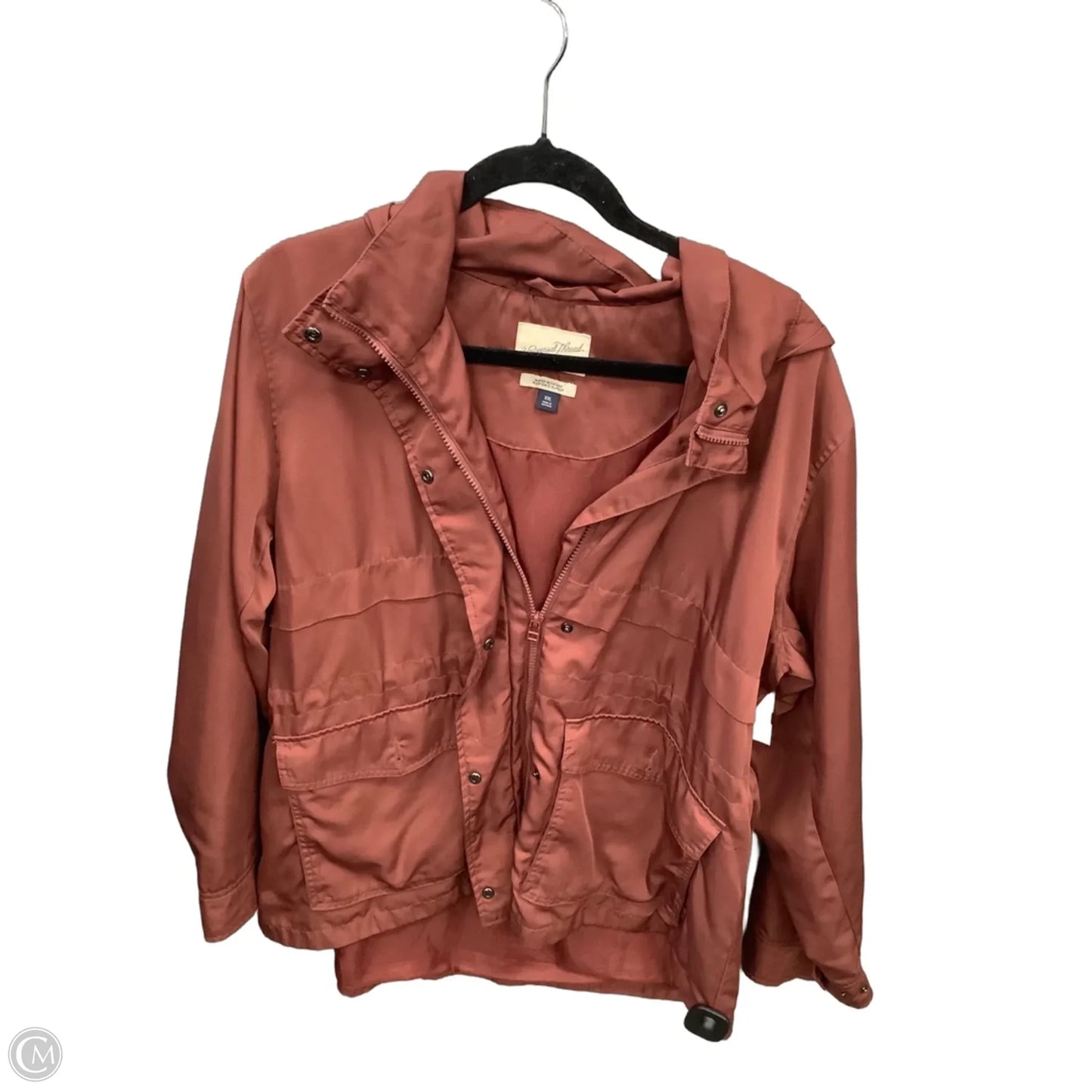 Coat Raincoat By Universal Thread In Bronze, Size: Xxl