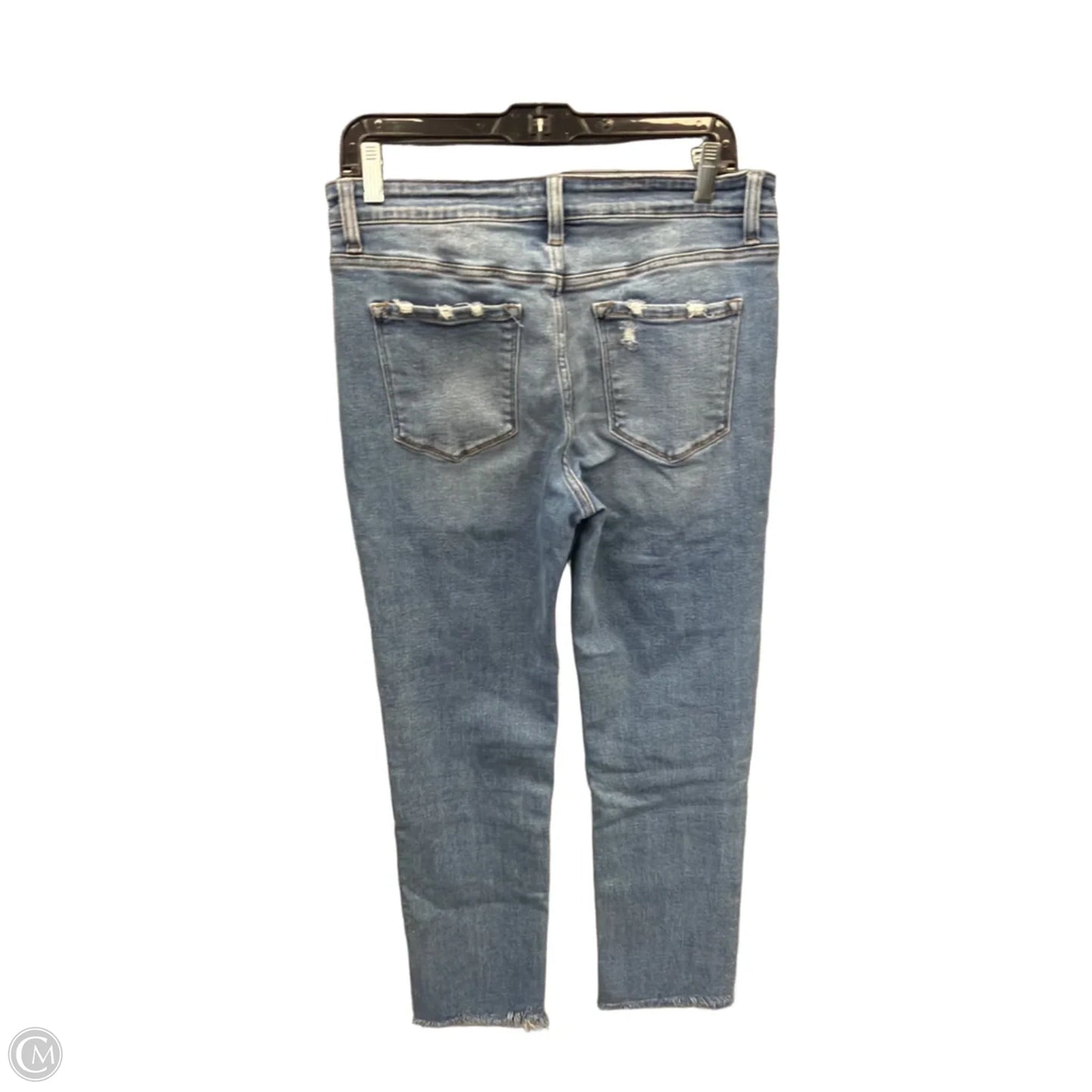 Jeans Straight By Flying Monkey In Blue Denim, Size: 10