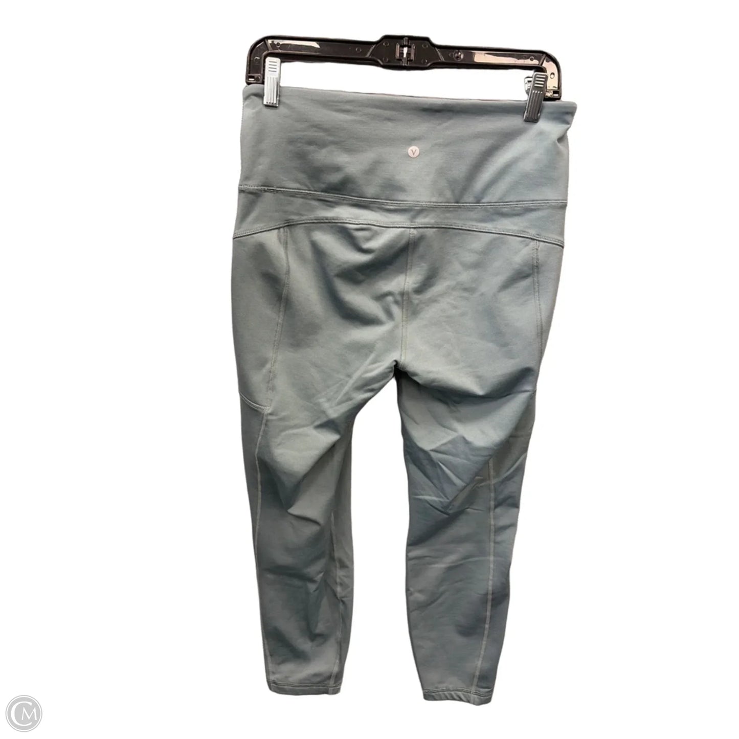 Athletic Leggings By Velocity In Blue, Size: L