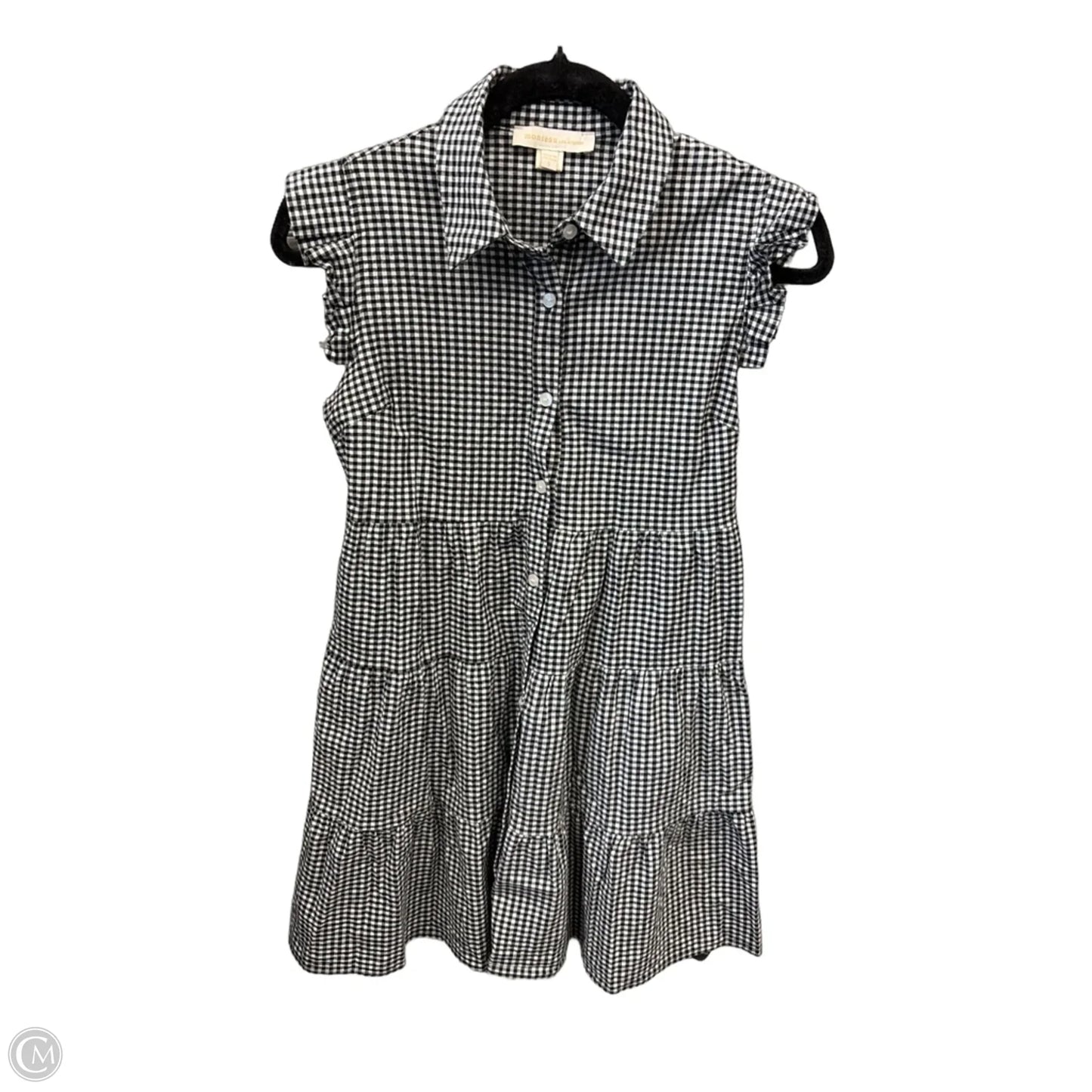 Dress Casual Short By Monteau In Plaid Pattern, Size: S