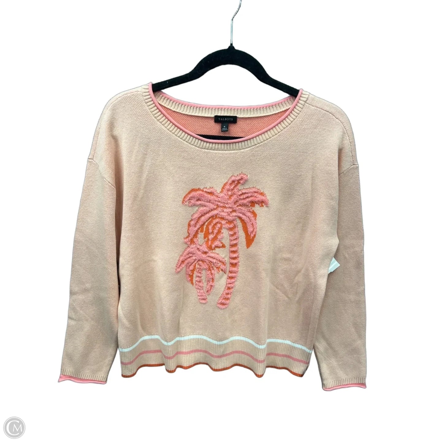 Sweater By Talbots In Pink, Size: M