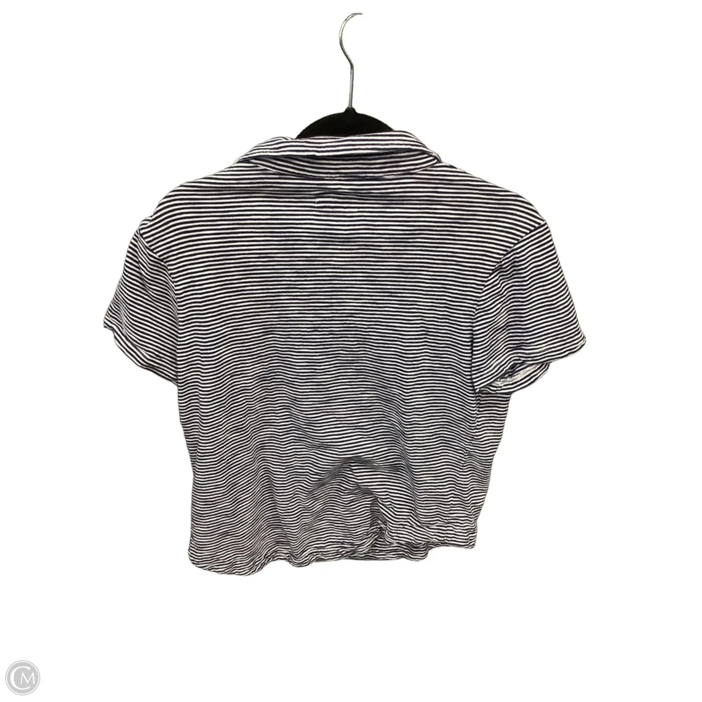 Top Short Sleeve By Vineyard Vines In Striped Pattern, Size: M
