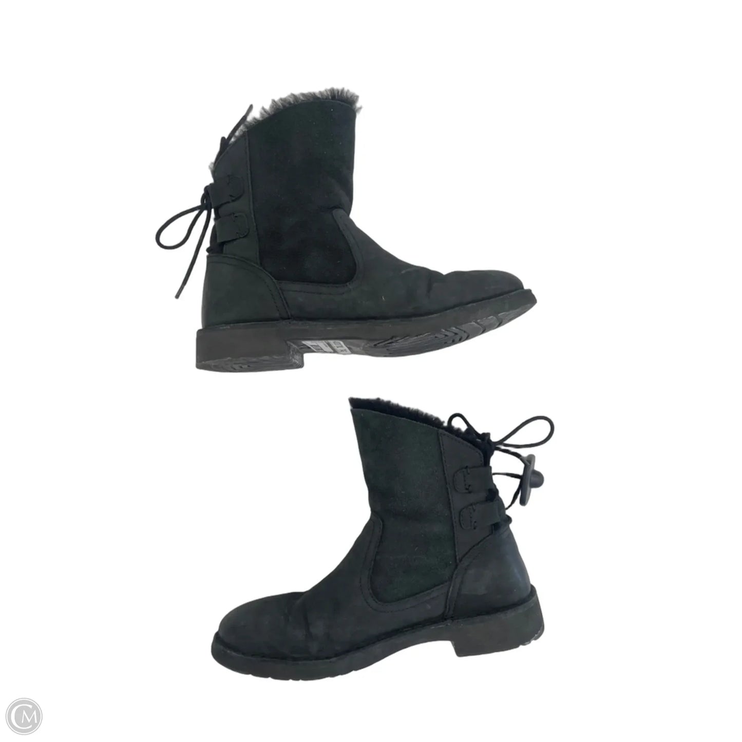 Boots Designer By Ugg In Black, Size: 7