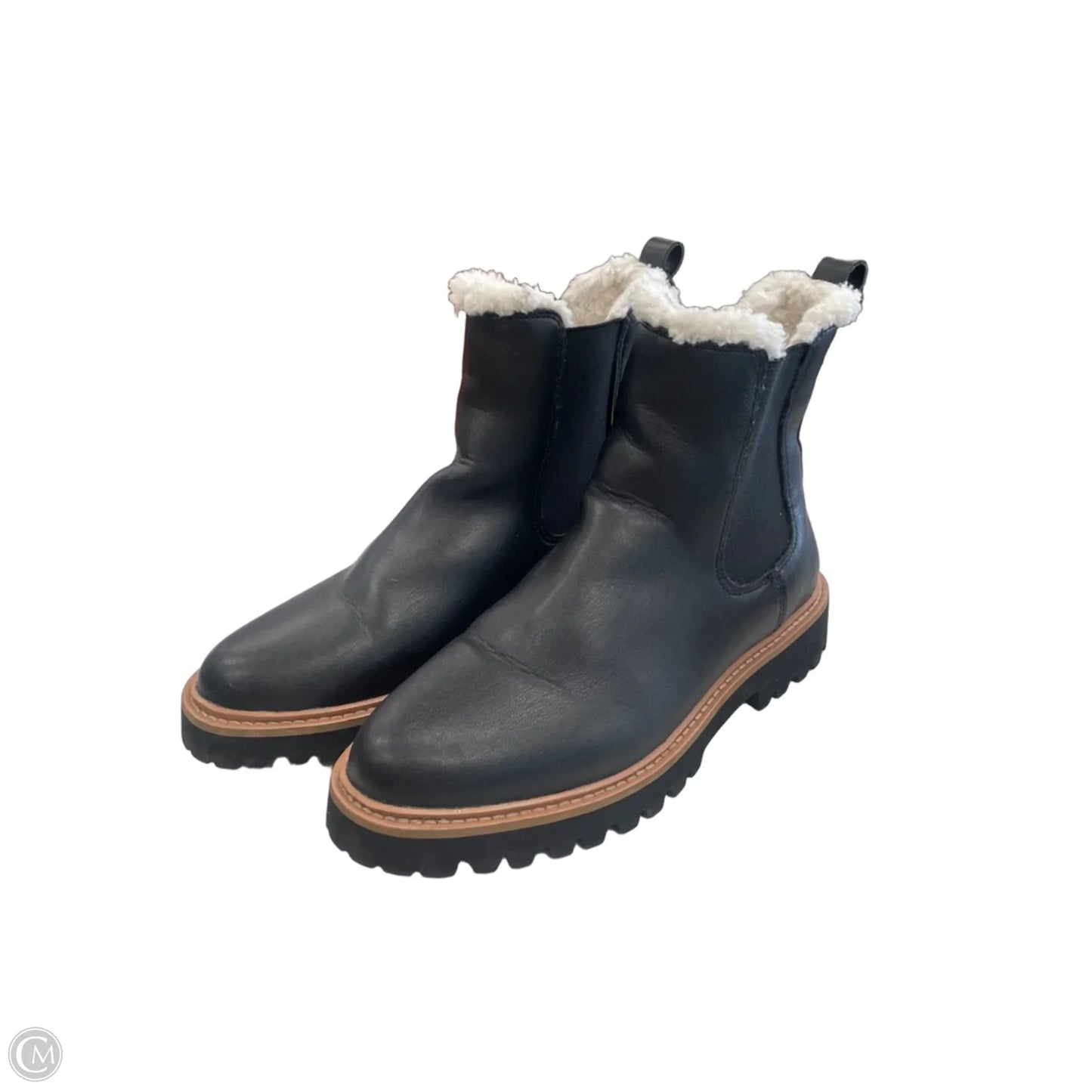 Boots Ankle Flats By J. Crew In Black, Size: 7